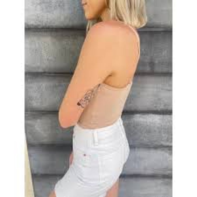 Boob-Eez The Kyla Cropped Double L:Ayer Cami Light Nude Nd /Xl Nwt Cleangirl — image 3 of 7